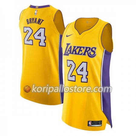 Los Angeles Lakers Kobe Bryant 24 Nike 2017-18 Harmaa Miesten Pelipaidat Swingman 